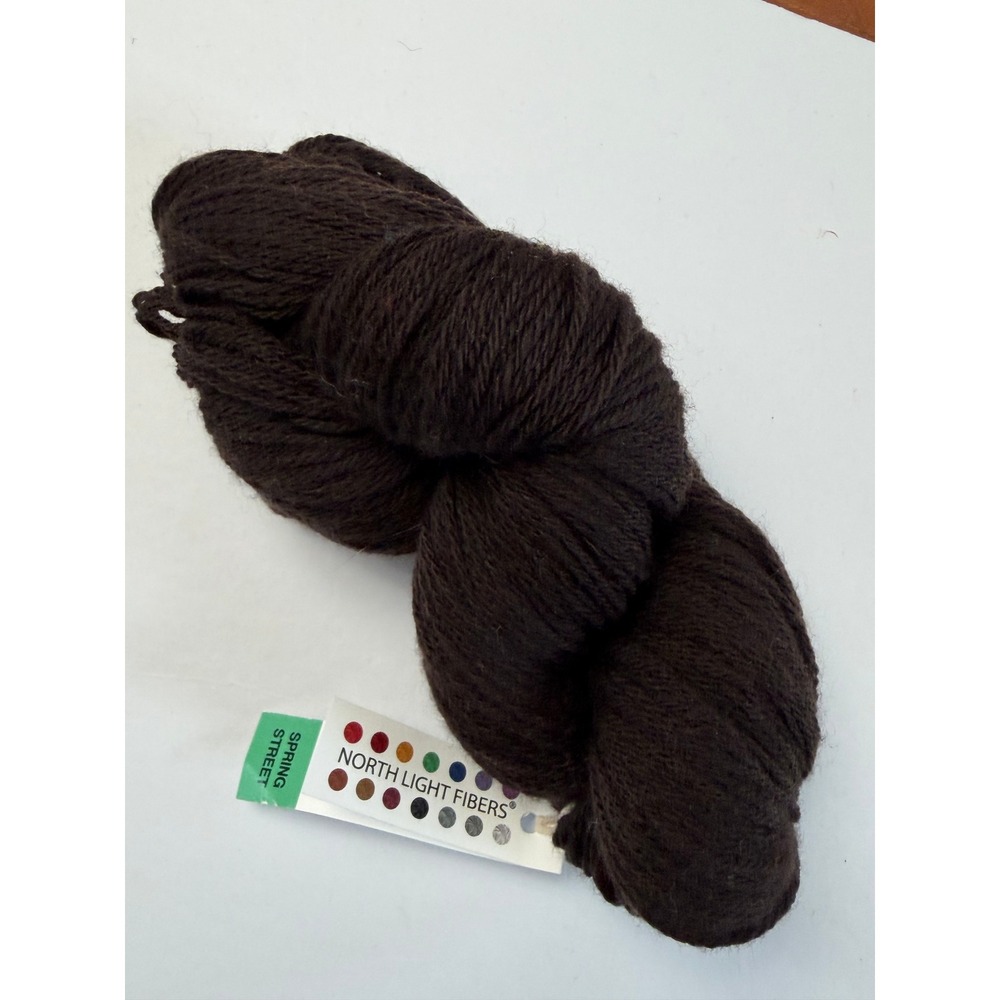 North Light Fibers Spring Street Yarn Gentoo Brown 310yd Falkland Island Wool